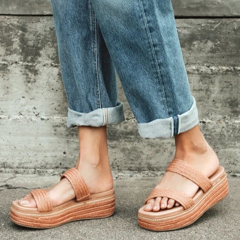 Chinese Laundry Zion Platform Sandal Size 6.5